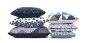 Des coussins aux designs divers